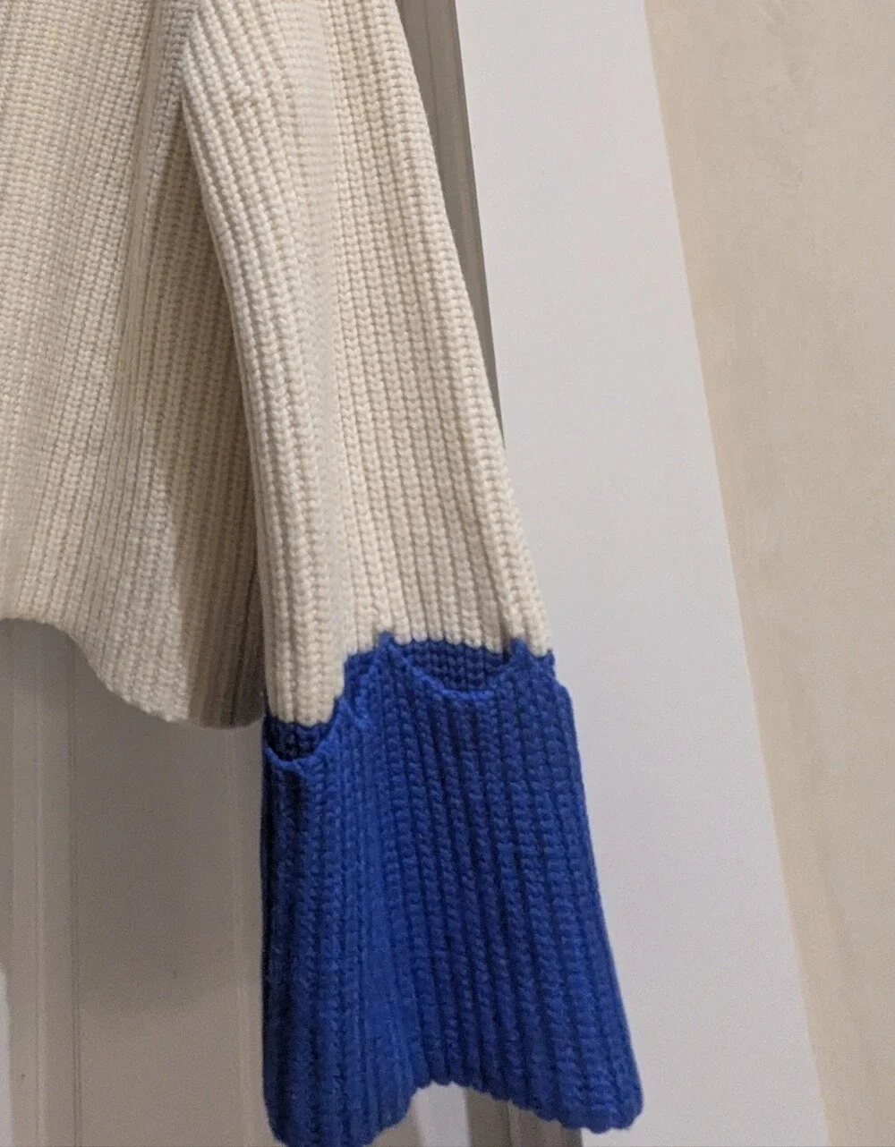 Tory Burch Ribbed Knit Sweater XL